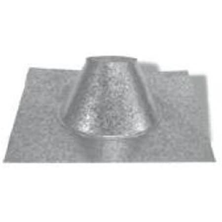 Dura-Vent Dura-Vent 4PVP-F6 4" PelletVent Pro 0/12 - 6/12 Adjustable Roof Flashing 4PVP-F6